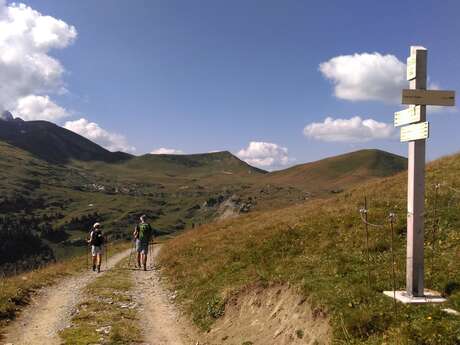 GR96 (Variante) - Magland -> Col des Annes