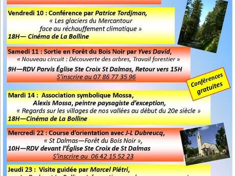 Guided tour of Saint Dalmas & its church.