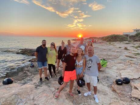 Apero sunset tour by electric scooter