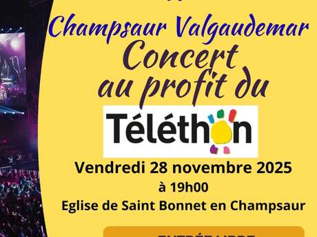 CONCERT AU PROFIT DU TELETHON