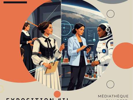 Exposition "Il était une fois 19 femmes fabuleuses..." - Femmes et sciences