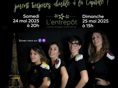 LES PAULETTE, SPECTACLE D'IMPROVISATION 100% FEMININ