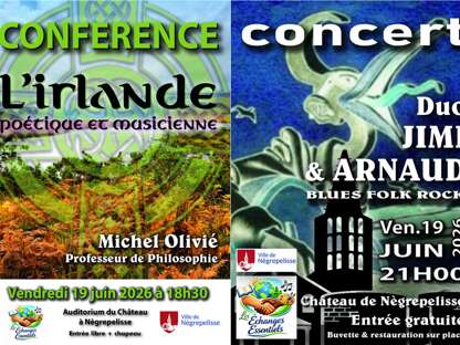 Conférence: L'Irlande celtique, poétique et musicienne