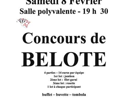 Concours de belote