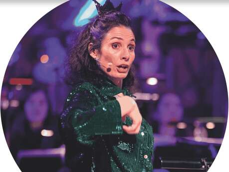 La grenouille à grande bouche