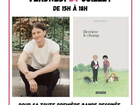 Dédicace de Maxence Kerloc'h