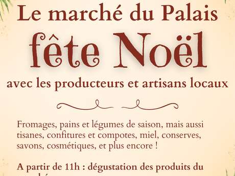 Le marché du palais fête noël