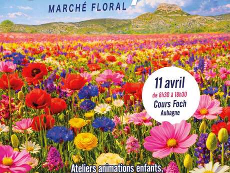 Jour de printemps - Marché floral