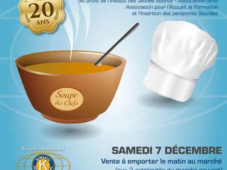 20ème Soupe des Chefs Kiwanis Bourg-en-Bresse