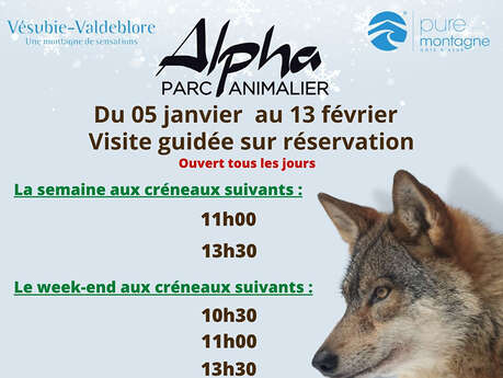 Les visites guidées du Parc Alpha