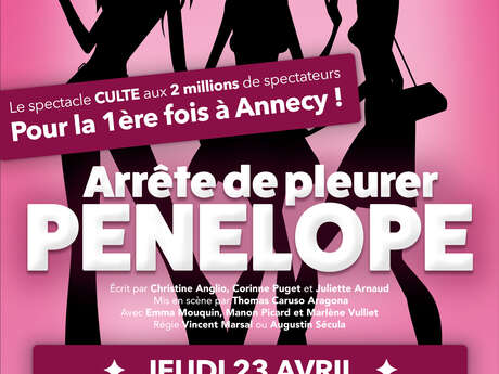 Théâtre : Arrête de pleurer Pénélope