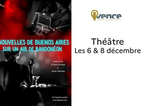 Théâtre : « Nouvelles de Buenos Aires »