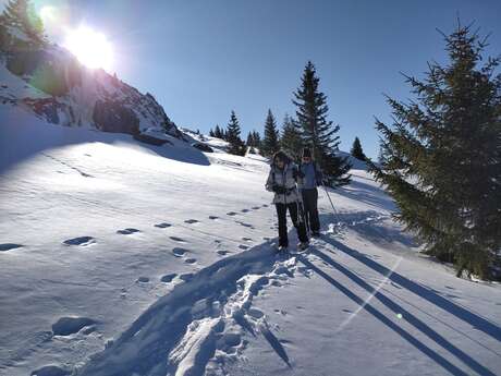 Raquettes - Les lacs supérieurs à 2800m