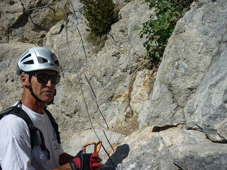 Via ferrata avec Ubay'Evasion