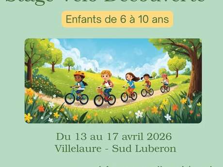 Stage Vélo Découverte ( enfants de 6 à 10 ans) à Villelaure
