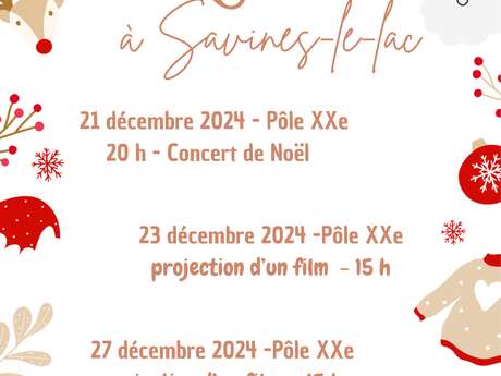 Noël à Savines-le-Lac :  Projection de film