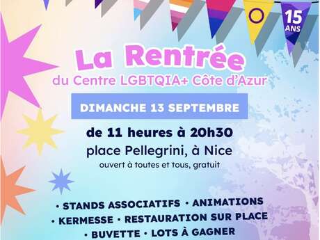 La Rentrée du Centre LGBTQIA+ Côte d'Azur