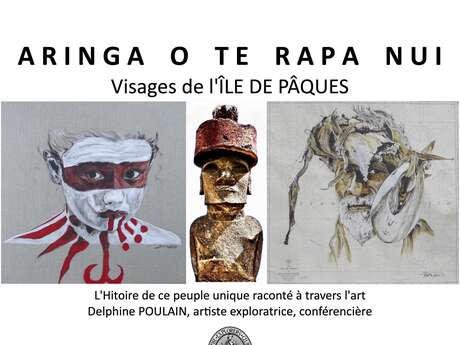Lavoir Vasserot exhibition - "ARINGA O TE RAPANUI" - Faces of Easter Island