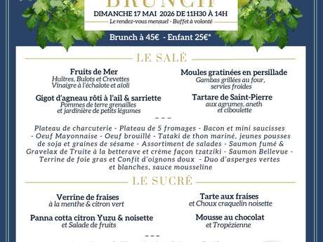 Brunch à l'Hostellerie du Château des Fines Roches
