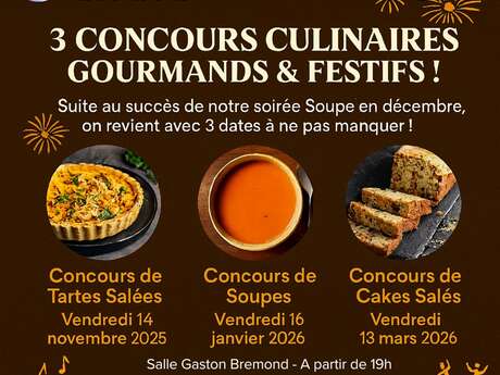 Faites chauffer vos marmites : Concours de Cakes salés