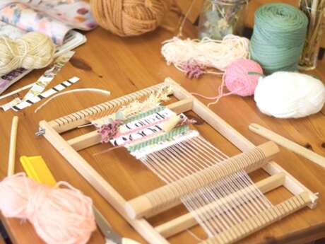 Atelier au MIB Cadres tissés