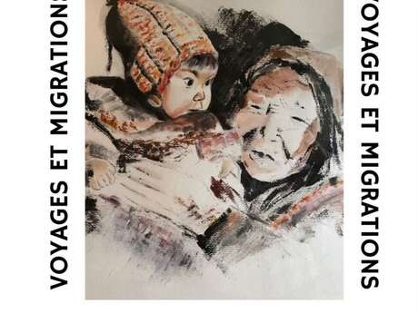 Exposition :  Peintures et modelages de l'artiste Véronique Simoni à la bibliothèque de Peypin d'Aigues