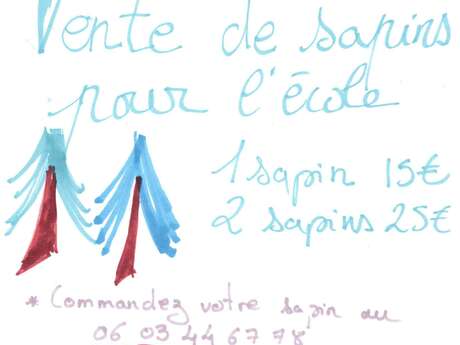 Vente de sapins