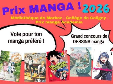 Prix Manga et concours de dessin manga