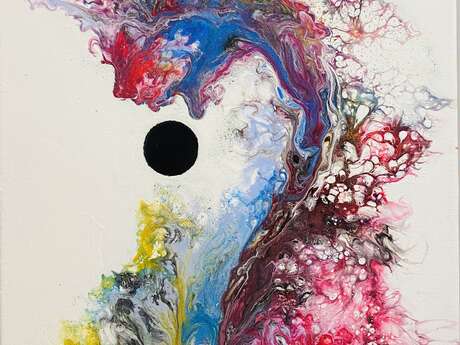Fusion d'Art - La cohabition du Quilling et de la Peinture