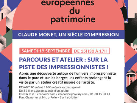 Parcours et atelier  - Sur la piste des impressionnistes !