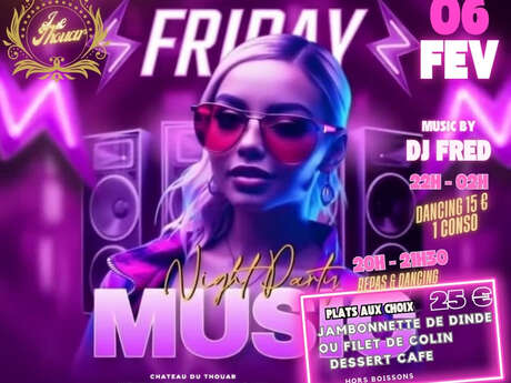 Friday night party au Thouar