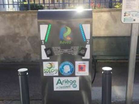 Electric car charging stations