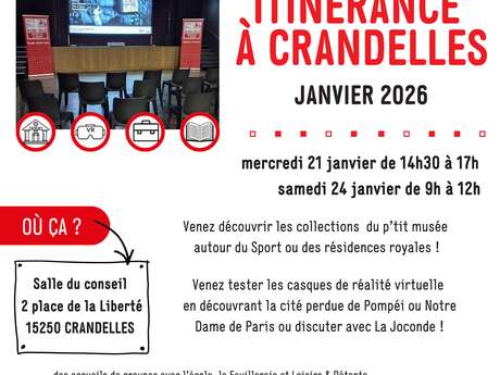 Micro-Folie itinérance à Crandelles