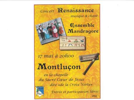 Concert Renaissance: Ensemble Mandragore