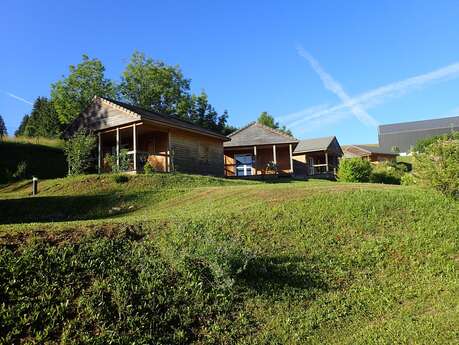 Les chalets du camping des Petites Roches