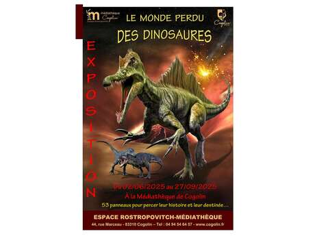 Exposition "Le monde perdu des dinosaures"