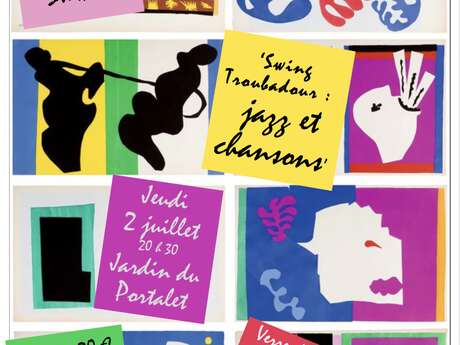 CONCERT de jazz : "Swing troubadour : jazz & chansons"