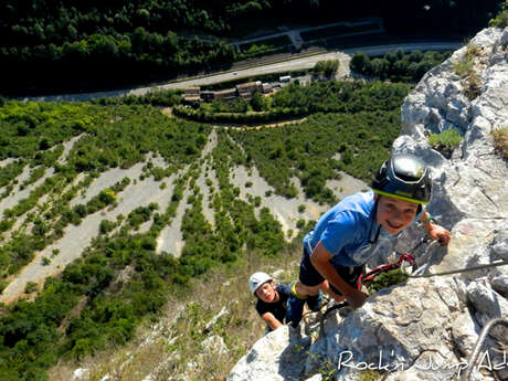 Via ferrata avec Rock'n Jump Adventure