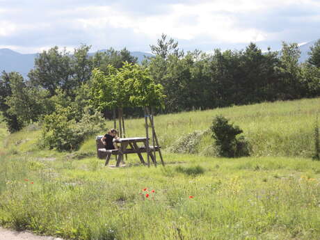 Aire de pique-nique St-Martin à Upaix