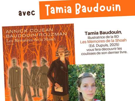 Rencontre avec Tamia Baudouin, l’illustratrice de la BD « Le Mémoires de la Shoah »
