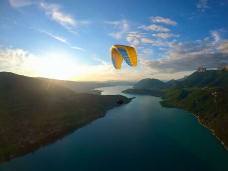 Vol ascendance en bi place avec k2 parapente