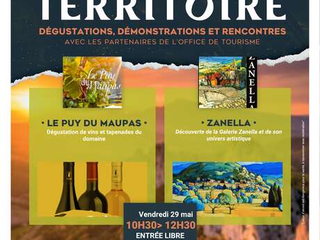 Les Instants du territoire à l'Office de Tourisme Vaison Ventoux Provence
