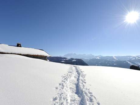 Schneeschuh-Route : La Boucle des Carrés