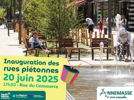 Inauguration des rues emblématiques de la piétonnisation