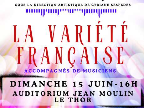Concert La Variété Française