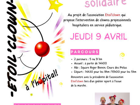 Solidaritätslauf zugunsten des Vereins Etoil'Clown.