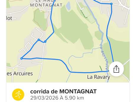 La corrida de MONTAGNAT
