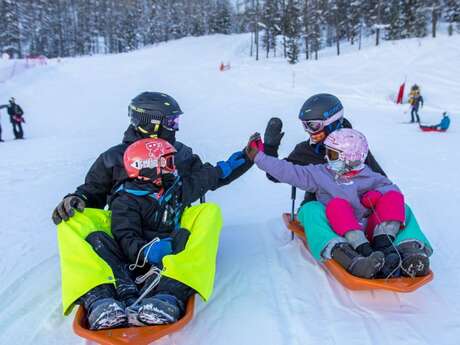 Grande descente en luge