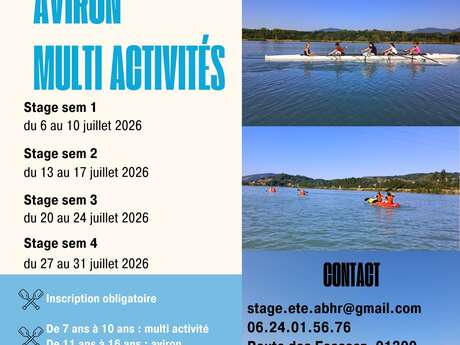 Summer rowing and multi-activity camp for 7-10 year olds and 11-16 year olds