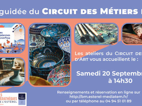 Visite des ateliers du Circuit des Métiers d'Art
